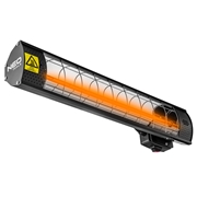 Immagine di RISCALDATORE AD INFRAROSSI 2000W, IP65, LAMPADA ALOGENA DORATA - NEO 90-031