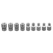 Immagine di CHIAVI A BUSSOLA TORX, SET 9 PZ, E10 - E24 - NEO 08-649