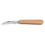 Immagine di COLTELLO A SERRAMANICO CON COPERTURA DEL MANICO IN LEGNO - NEO 63-015