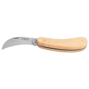 Immagine di COLTELLO DA POTATURA CON COPERTURA DEL MANICO IN LEGNO  - NEO 63-016