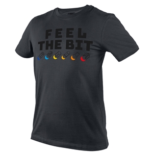 Immagine di T-SHIRT CON STAMPA FEEL THE BIT - NEO 81-641-M/L/XL/XXL/XXXL