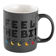 Immagine di TAZZA CON STAMPA FEEL THE BIT, 330ML - NEO GD026