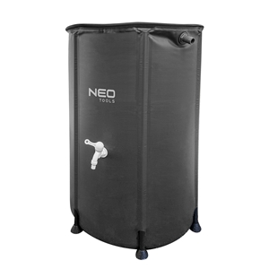 Immagine di CONTENITORE PER ACQUA PIOVANA IN PVC, PIEGHEVOLE, CAPACITÀ 250 L - NEO 15-951