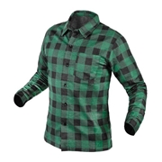 Immagine di CAMICIA DI FLANELLA VERDE - NEO 81-546-S/M/L/XL/XXL/XXXL