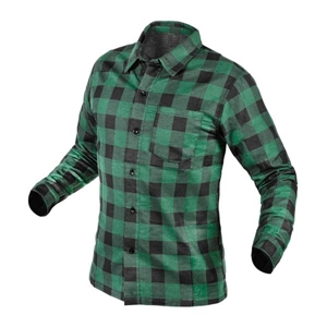 Immagine di CAMICIA DI FLANELLA VERDE - NEO 81-546-S/M/L/XL/XXL/XXXL