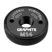 Immagine di DADO PER CHIUSURA RAPIDA PER SMERIGLIATRICE M14 - GRAPHITE 56H421