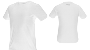 Immagine di T-SHIRT BASIC, BIANCA, TAGLIA L - NEO 81-646-S/M/L/XL/XXL/XXXL