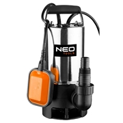 Immagine di POMPA SOMMERSA PER ACQUE SPORCHE 1100W - NEO TOOLS 04-736