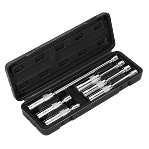 Immagine di SET DI BUSSOLE LUNGE CON ESTENSIONE PER CANDELE, 6 PEZZI - NEO TOOLS 08-095