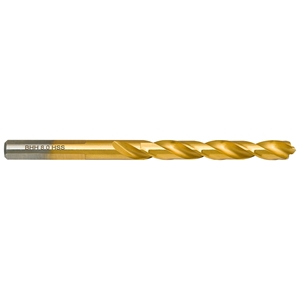 Immagine di PUNTA PER METALLO 8 MM, HSS TIN (S), 117-75 MM (GAMBO A 3 ANGOLI) - BAILDON 71108003